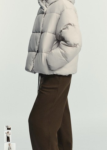 ZARA SU GEÇİRMEZ KAPÜŞONLU ANORAK - Görsel 4