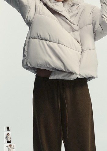 ZARA SU GEÇİRMEZ KAPÜŞONLU ANORAK - Görsel 3