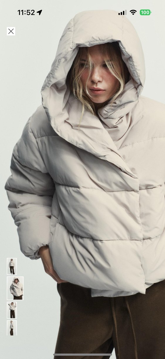 ZARA SU GEÇİRMEZ KAPÜŞONLU ANORAK - Görsel 2