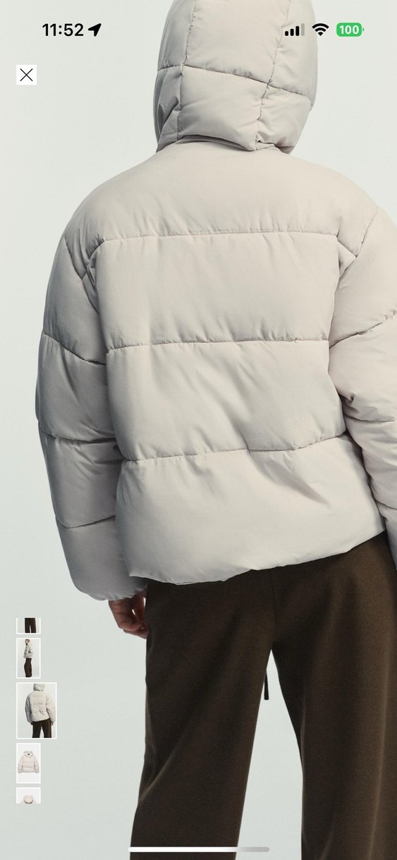 ZARA SU GEÇİRMEZ KAPÜŞONLU ANORAK - Görsel 5