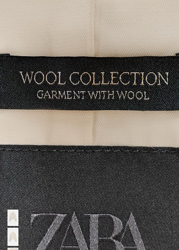 ZARA ZW COLLECTİON YÜNLÜ KISA KABAN - Görsel 9