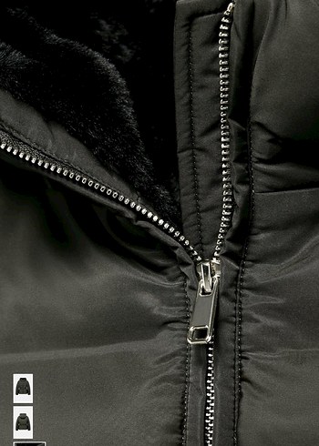 ZARA SU VE RÜZGAR GEÇİRMEZ DAR KESİM ANORAK - Görsel 7