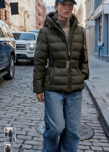 ZARA SU VE RÜZGAR GEÇİRMEZ DAR KESİM ANORAK - Görsel 2