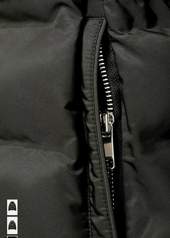 ZARA SU VE RÜZGAR GEÇİRMEZ DAR KESİM ANORAK - Görsel 8