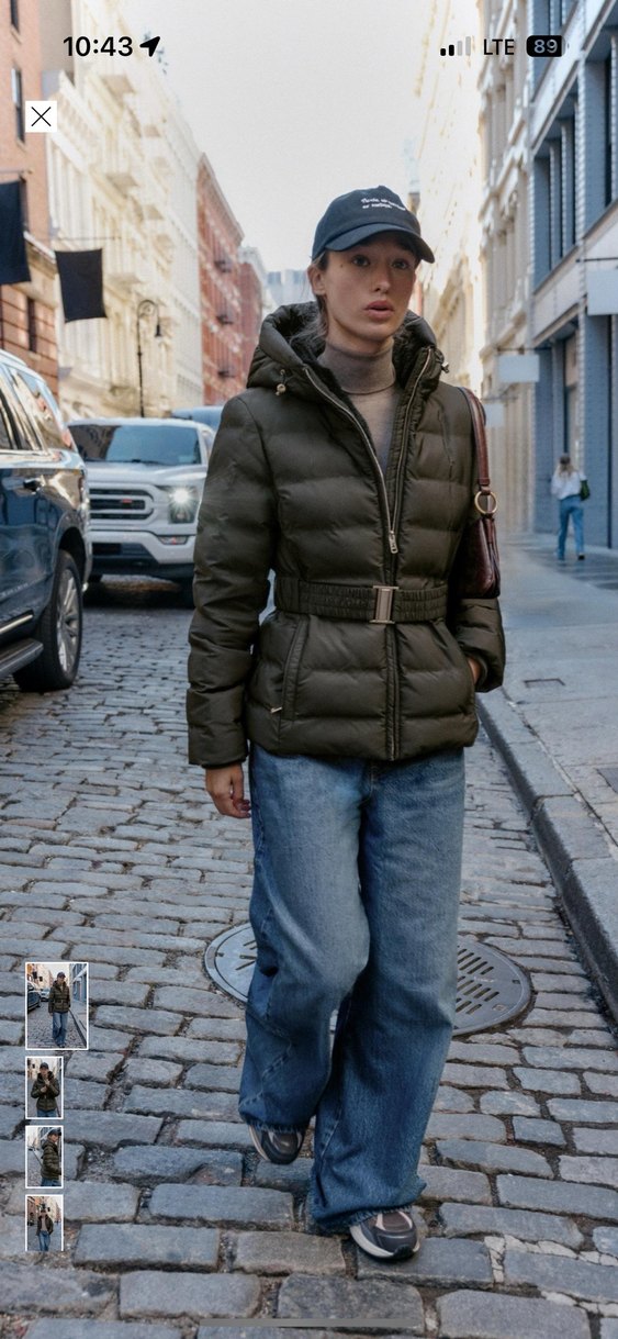 ZARA SU VE RÜZGAR GEÇİRMEZ DAR KESİM ANORAK - Görsel 2