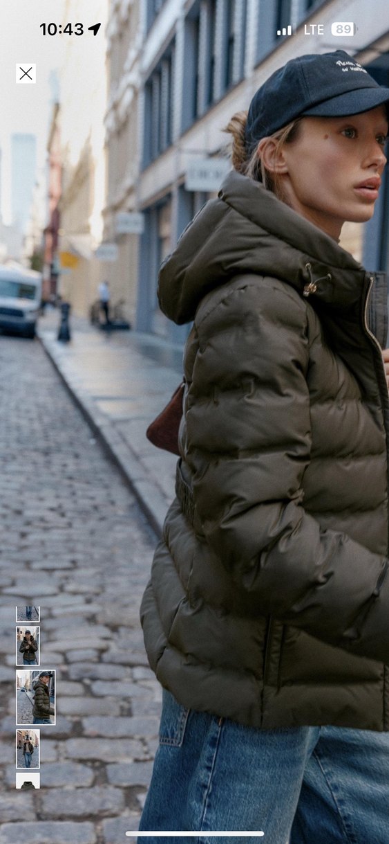 ZARA SU VE RÜZGAR GEÇİRMEZ DAR KESİM ANORAK - Görsel 3