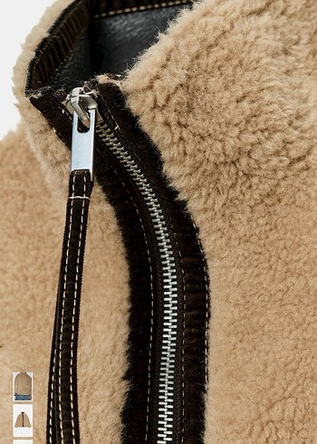 ZARA ÇİFT TARAFLI ZW COLLECTION CEKET - Görsel 9