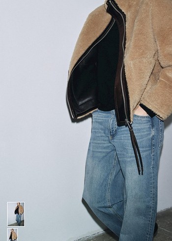 ZARA ÇİFT TARAFLI ZW COLLECTION CEKET - Görsel 2