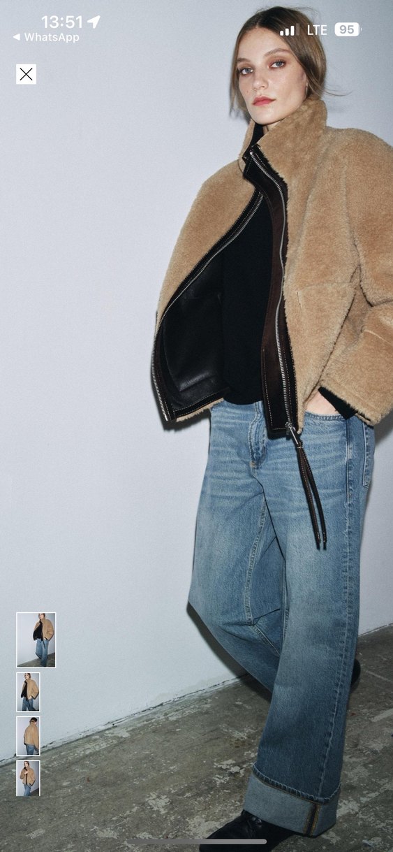 ZARA ÇİFT TARAFLI ZW COLLECTION CEKET - Görsel 2