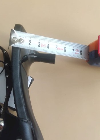 BERSHKA KISA SİVRİ TOPUKLU ZIMBALI AYAKKABI - Görsel 6