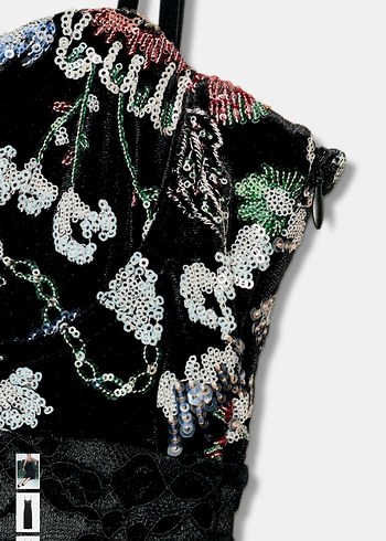 ZARA DANTEL İŞLEMELİ ELBİSE - Görsel 8