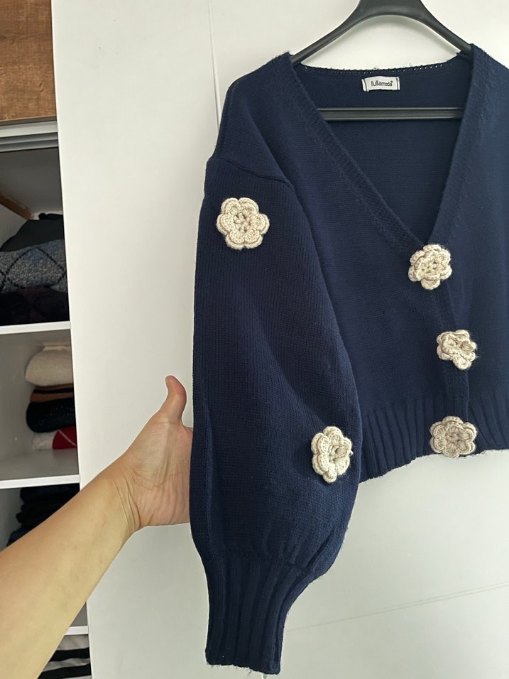 Crop Kadın Hırka - Görsel 4