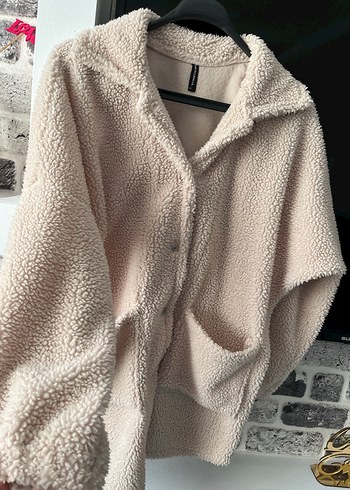 Oversize Peluş Kaban - Görsel 3