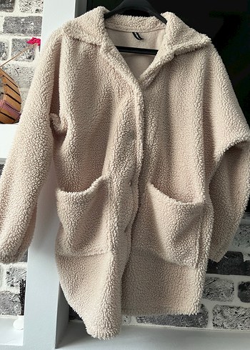 Oversize Peluş Kaban - Görsel 4