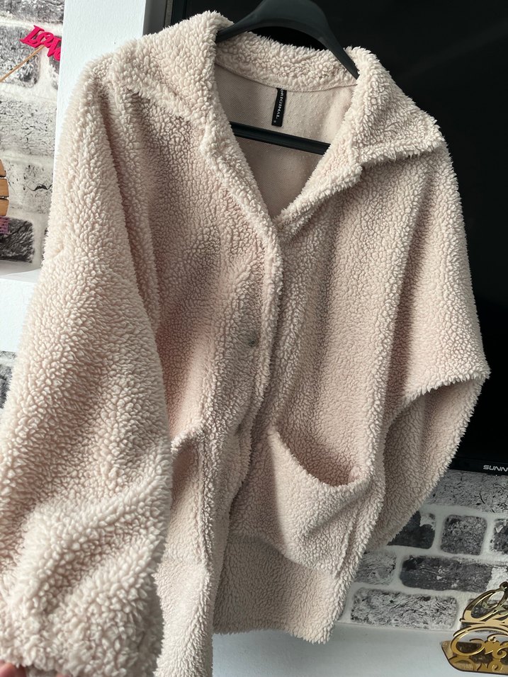 Oversize Peluş Kaban - Görsel 3