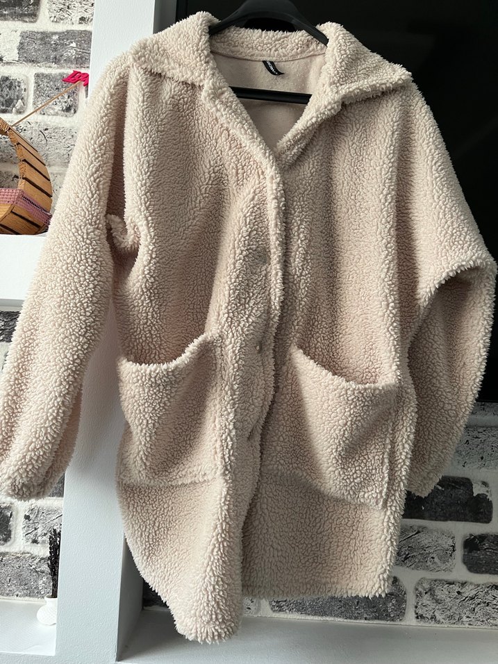 Oversize Peluş Kaban - Görsel 4