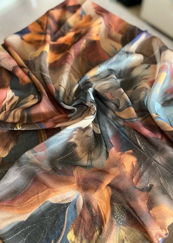 Bohem Çok Renkli Kadın Şal - Görsel 2