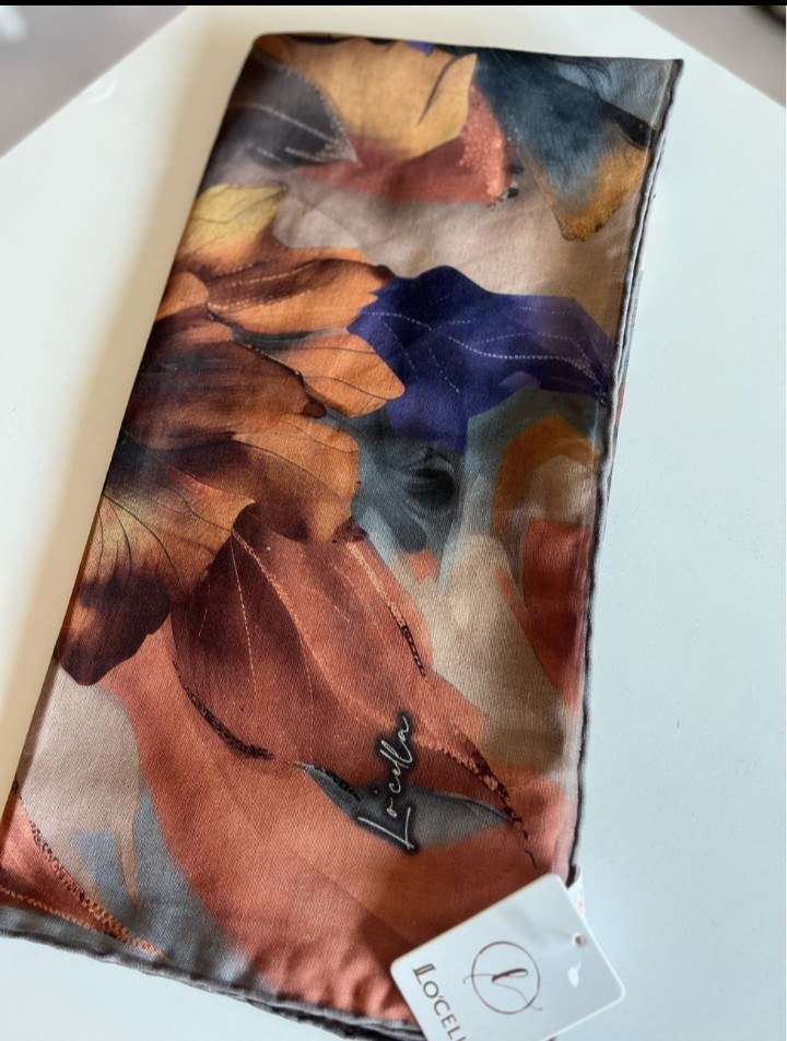 Bohem Çok Renkli Kadın Şal - Görsel 3