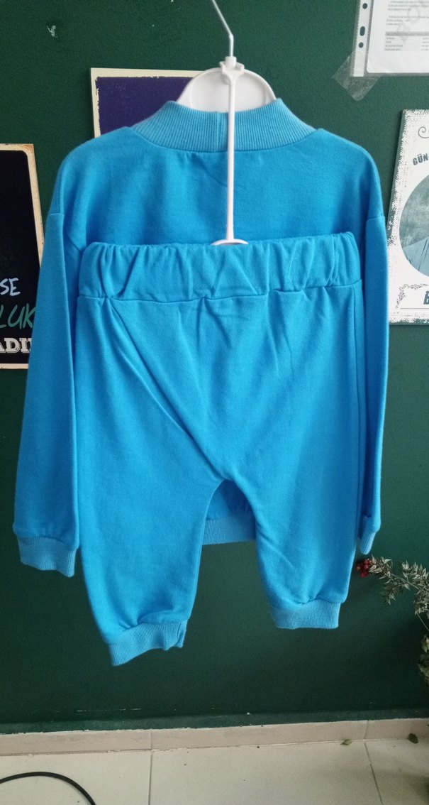 Mavi Pokémon Baskılı Erkek Sweatshirt - Görsel 2