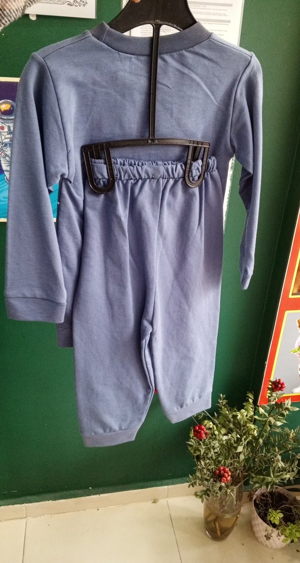 Örme Örümcek Adam Desenli Gri Erkek Eşofman Takımı - Görsel 2