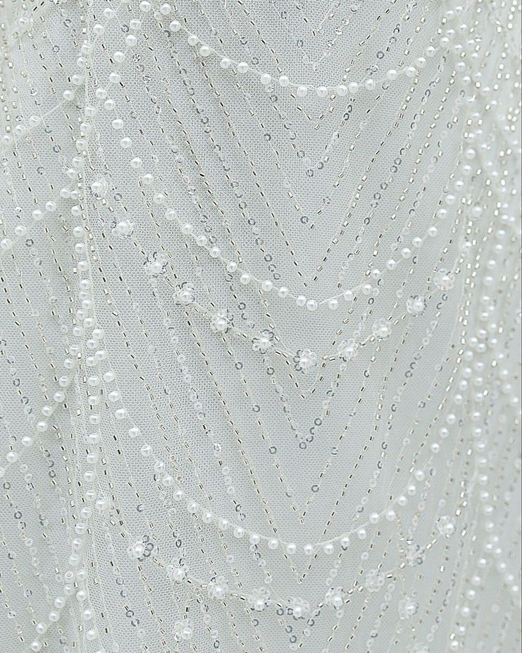 Straplez Modern Beyaz Söz/Nişan/Nikah/Düğün Elbisesi - Görsel 5