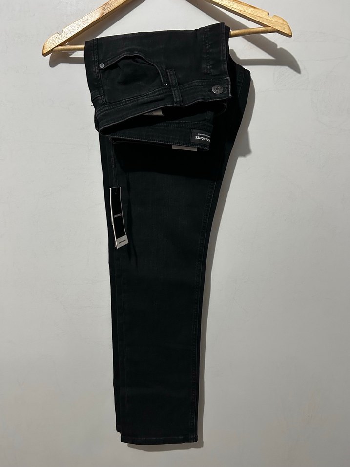Jack&Jones Siyah Kot Pantolon Erkek 33/32 - Görsel 2