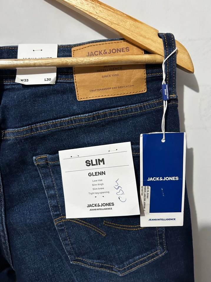 Jack&Jones Lacivert Erkek Jean 33/30 - Görsel 3