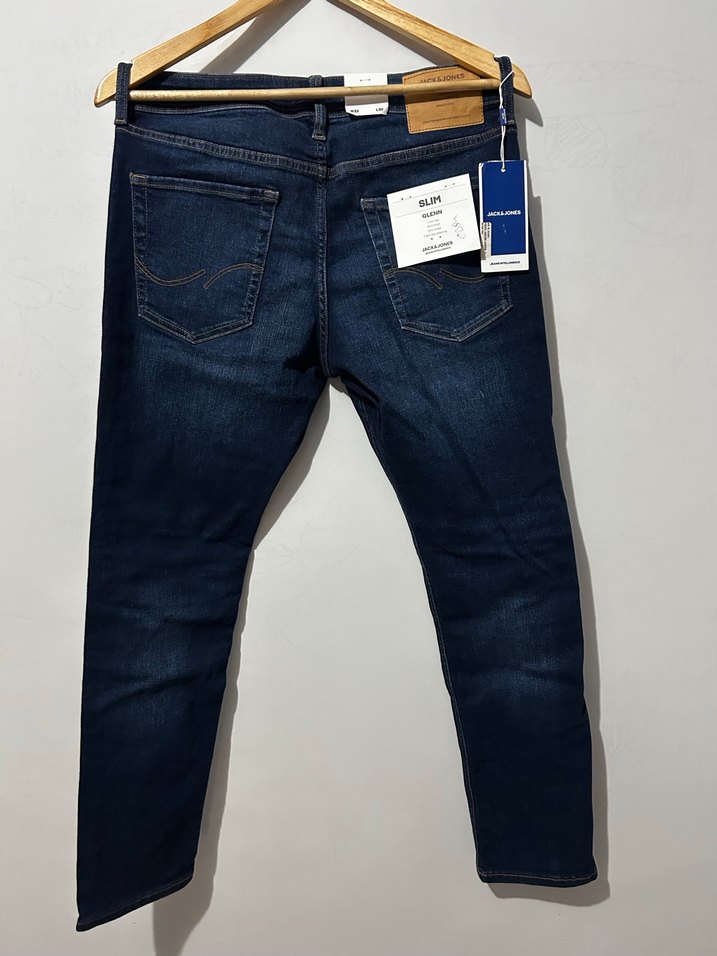 Jack&Jones Lacivert Erkek Jean 33/30 - Görsel 2