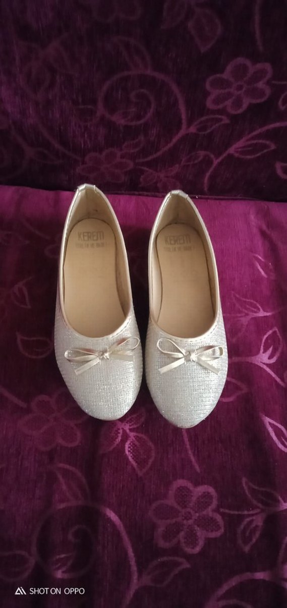 çocuk babet gold renki 35 numara - Görsel 2