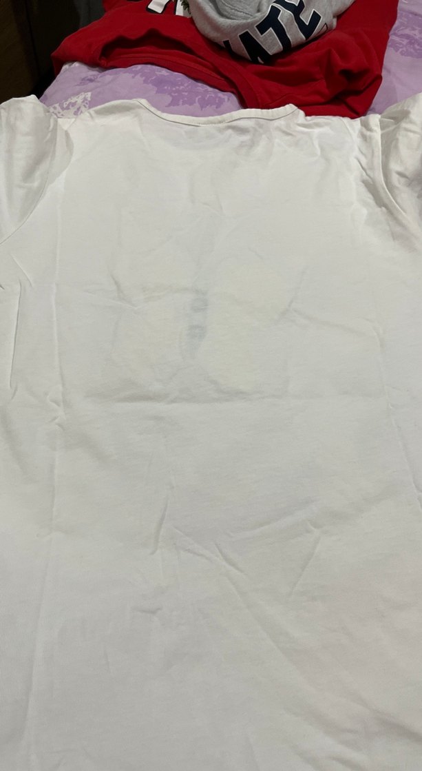 Kız Çocuk Beyaz Kelebek Baskılı Fırfırlı Tişört - Görsel 2