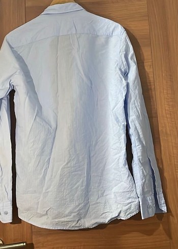 Bej Pamuklu Regular Fit Erkek Gömlek - Görsel 2