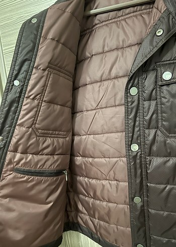 Network Kahverengi Erkek Mont - Görsel 5