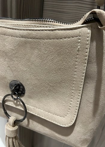 Oxxo süet çanta - Görsel 3