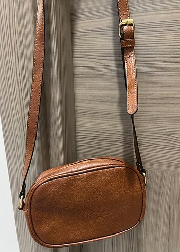 Stradivarious Kahverengi Kürklü Kadın Çanta - Görsel 2