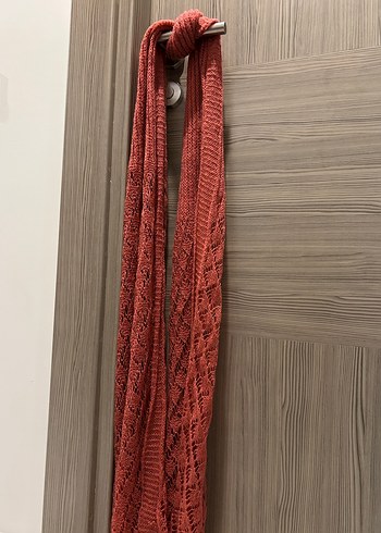 Mavi marka pembe şal - Görsel 2