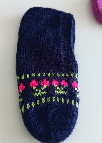 Sarı Örgü patik - Görsel 18