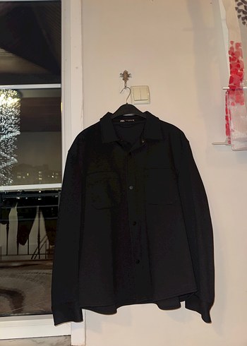 Erkek Siyah Düğmeli Uzun kolu ceket - Görsel 2