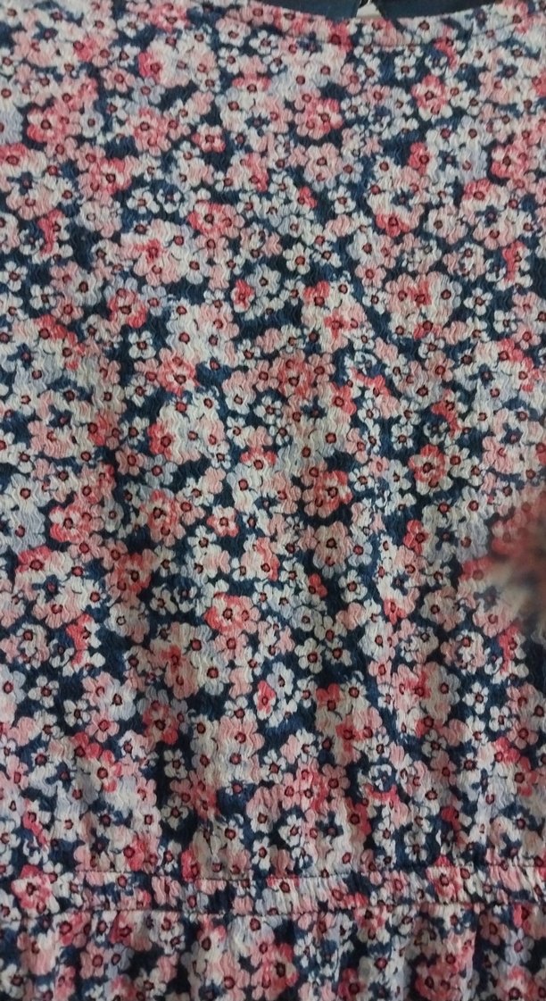 Renkli Pileli Uzun Kollu Hamile Tunik 12/13 yas - Görsel 3