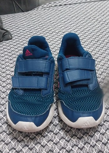 kız Çocuk Mavi Spor Ayakkabı Velcro - Görsel 2