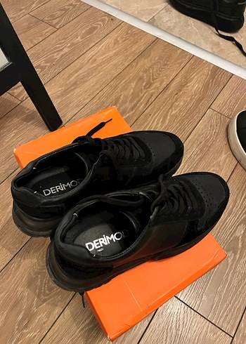 Siyah Platform ERKEK Spor Ayakkabı - Görsel 3