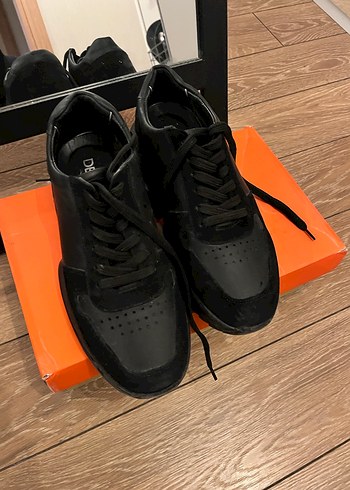 Siyah Platform ERKEK Spor Ayakkabı - Görsel 2