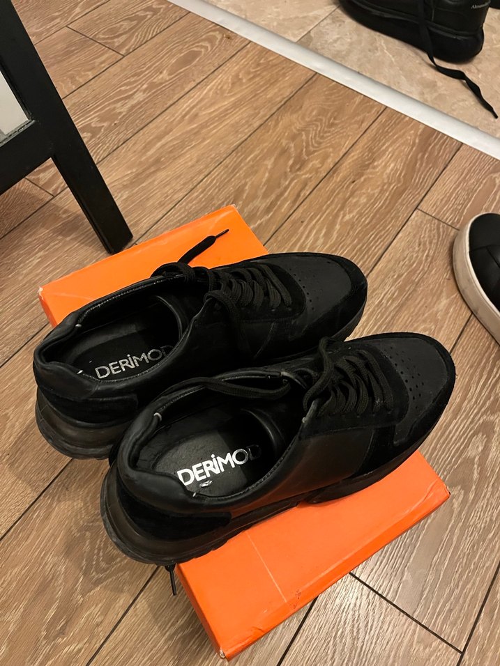 Siyah Platform ERKEK Spor Ayakkabı - Görsel 3