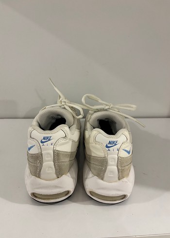 Orijinal Nike Beyaz Gri Kadın Spor Ayakkabı - Görsel 5