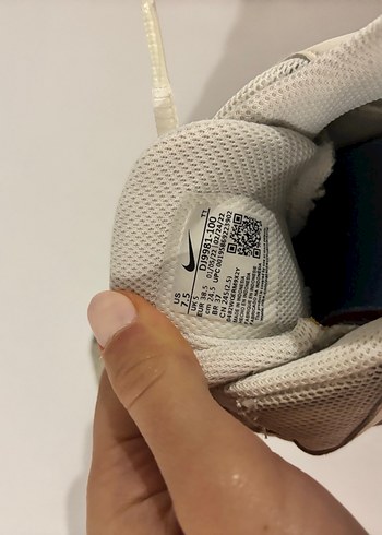 Orijinal Nike Beyaz Gri Kadın Spor Ayakkabı - Görsel 6