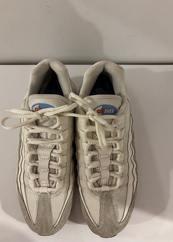 Orijinal Nike Beyaz Gri Kadın Spor Ayakkabı - Görsel 3