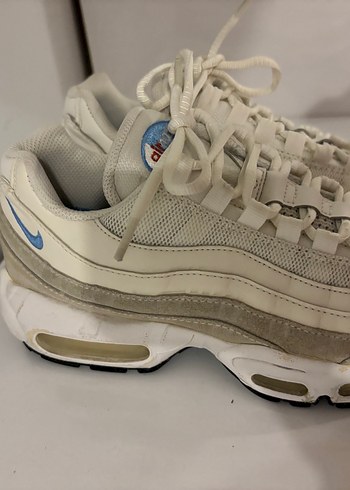 Orijinal Nike Beyaz Gri Kadın Spor Ayakkabı - Görsel 4