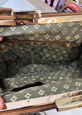 Kahverengi Louis vuitton kadın kol Çantası - Görsel 6