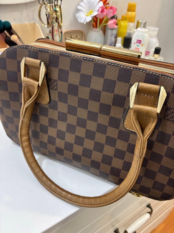 Kahverengi Louis vuitton kadın kol Çantası - Görsel 5