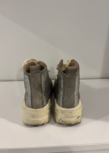 Gri Kadın Spor Ayakkabı - Görsel 3