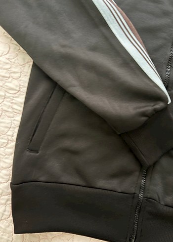 NICCE Siyah Yüksek Yakalı Fermuarlı Kadın Eşofman Takımı - Görsel 5